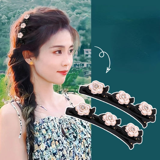 Double Layer Hair Clip Women