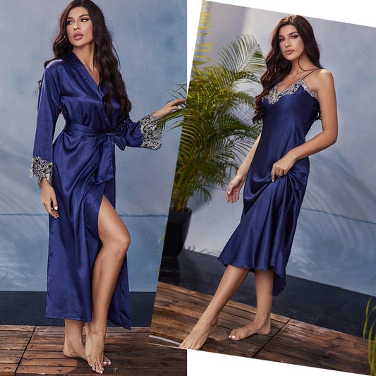 Twinset Robe Sleepwear Set