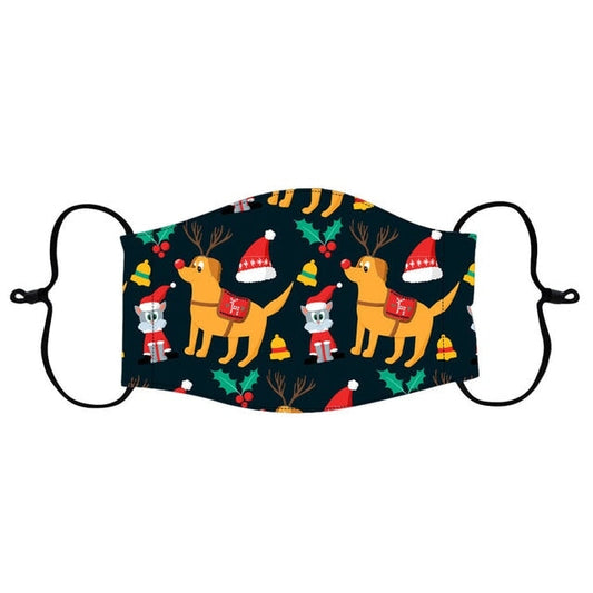 Children's Christmas Print Kid Scarf Mask India A China