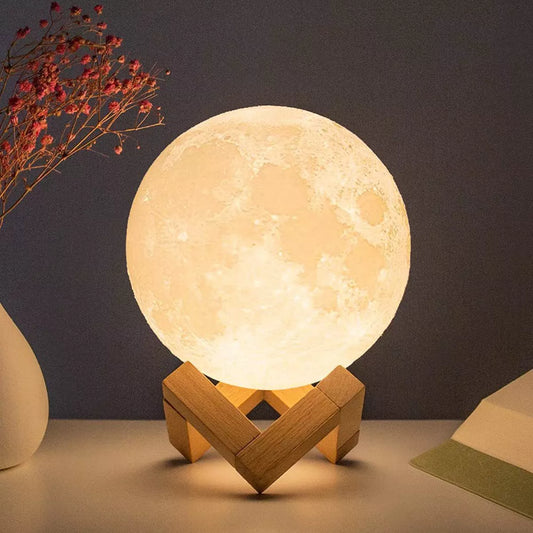 Moon Lamp – LED Night Light with Battery