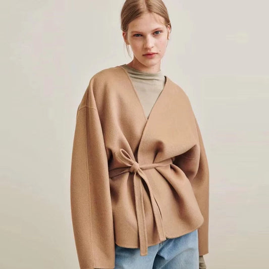 Classic Wool Coat For Women
