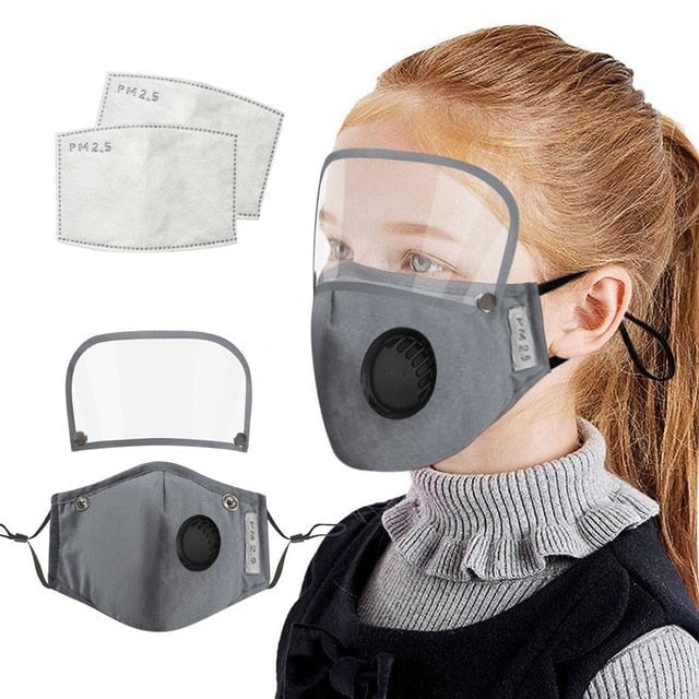 Kids Breathing Cubrebocas bandana scarf Mask India C China 