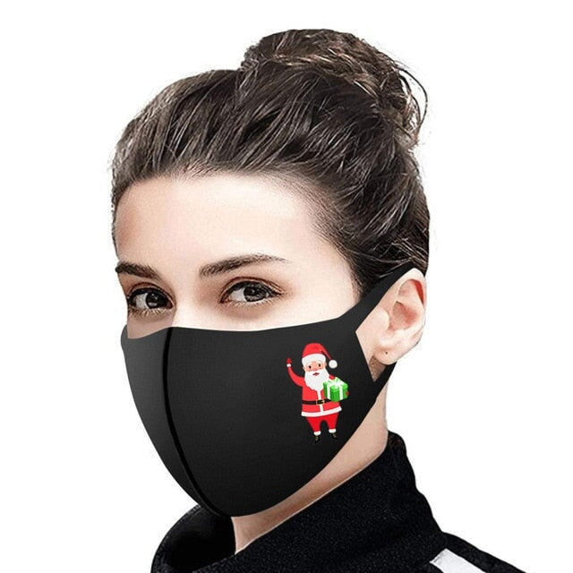 Adult's Prints Protection Face Mask Washable Mask India 1PC 5 