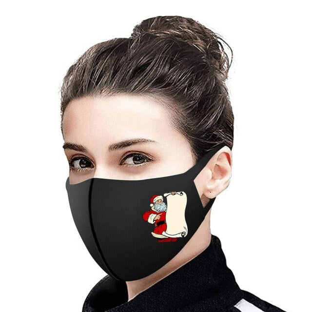 Adult's Prints Protection Face Mask Washable Mask India 1PC 4 