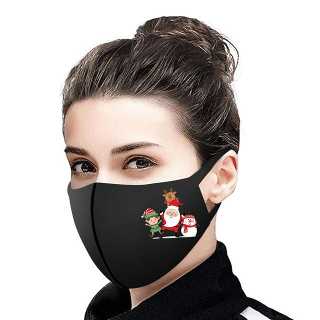 Adult's Prints Protection Face Mask Washable Mask India 1PC 9 
