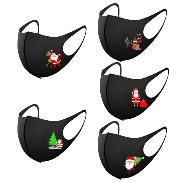Adult's Prints Protection Face Mask Washable Mask India 5PCS 