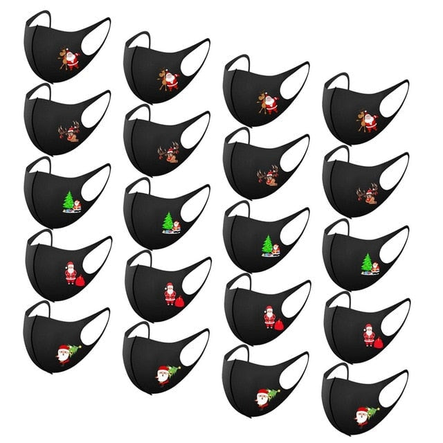 Adult's Prints Protection Face Mask Washable Mask India 25PCS 