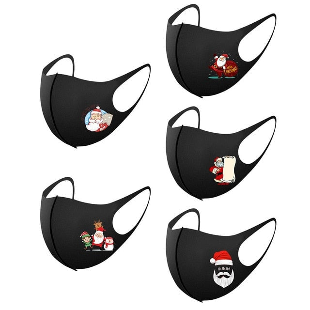 Adult's Prints Protection Face Mask Washable Mask India 5PCS 1 