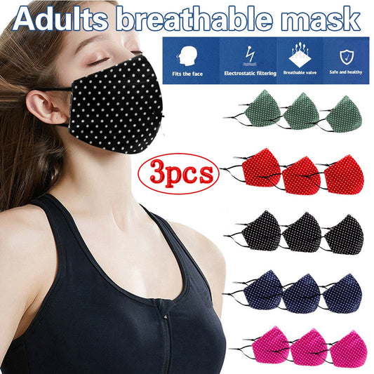 Cotton Ski Fasemask Reusable